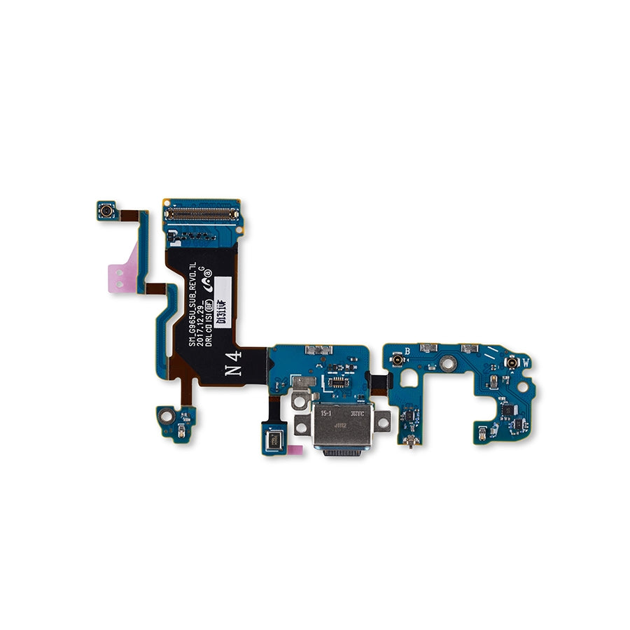 Charging Port With Flex Cable For Samsung Galaxy S9 Plus (G965U) (US Version) (Service Pack)