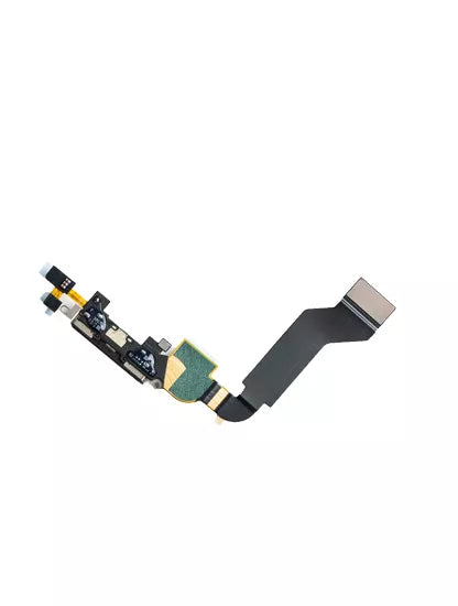 Charging Port Cable For iPhone 4S (Black)