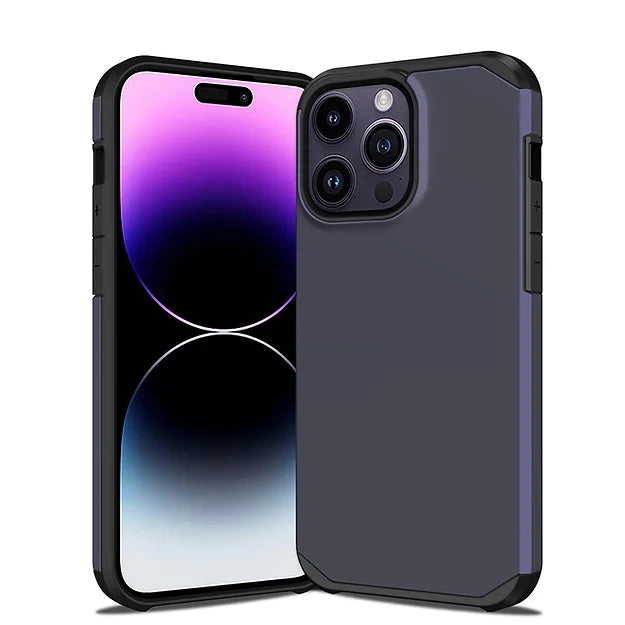 Slim Armor Protective Case for iPhone 15 Navy Blue