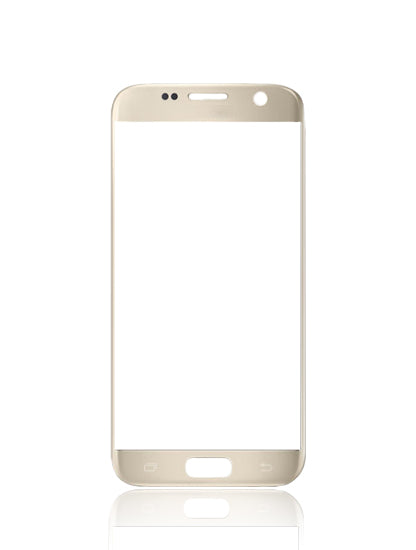 Front Glass For Samsung Galaxy S7 (Gold Platinum)