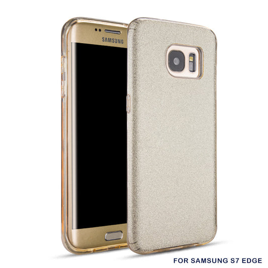 Glitter Case For Samsung S6 Gold