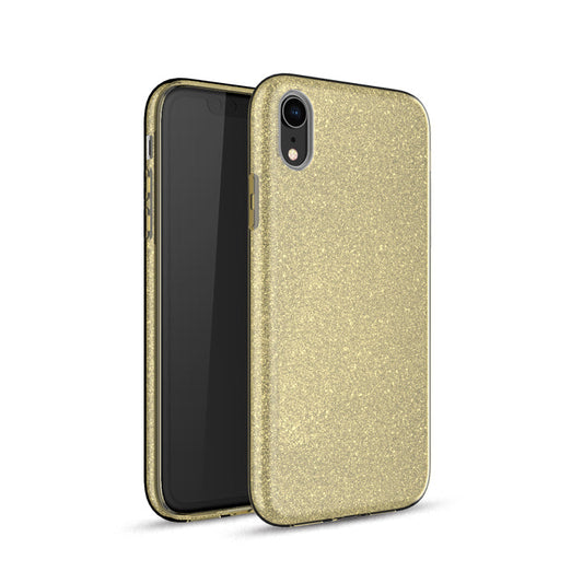 Glitter Silicone Gold Case For iPhone X iPhone XS