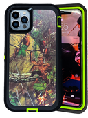 Defender Green Camo Case for iPhone 14 PRO MAX