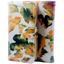 Yellow Leafs Puff Wallet Case NOTE 10 PRO