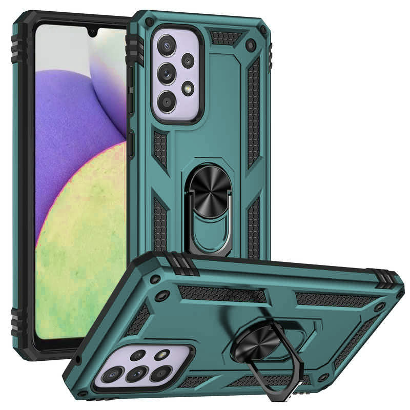 GREEN Hybrid Ring Case for Samsung A33
