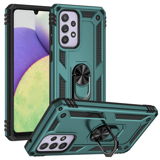 GREEN Hybrid Ring Case for Samsung A33