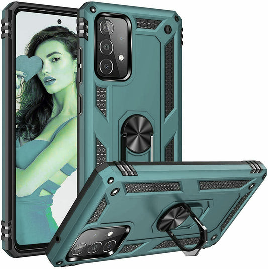 GREEN Hybrid Ring Case for Samsung A53