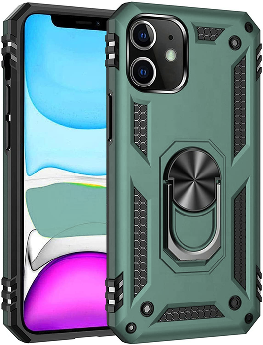 GREEN Hybrid Ring Case for iPhone 11