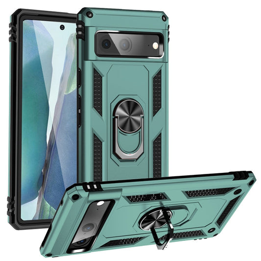 GREEN Hybrid Ring Case for Google Pixel 7 PRO
