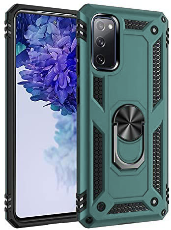 GREEN Hybrid Ring Case for Samsung S20 FE