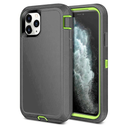 Defender Grey With Green Case for iPhone 11 PRO
