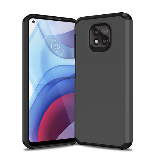 Slim Armor Protective Grey Case for Motorola G POWER 2021