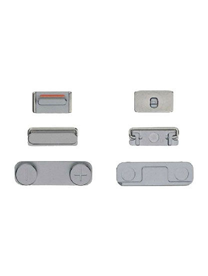 Hard Buttons Set (Power / Volume / Vibrator) For iPhone 5S / SE (2016) (Space Gray)