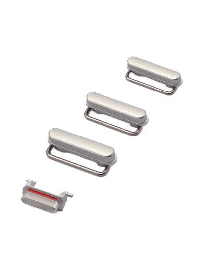 Hard Buttons (Power / Volume / Switch) For iPhone 6S Plus (Silver)
