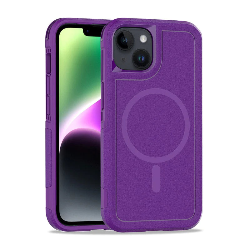 MagSafe Commuter CASE for iPhone 15 Deep Purple
