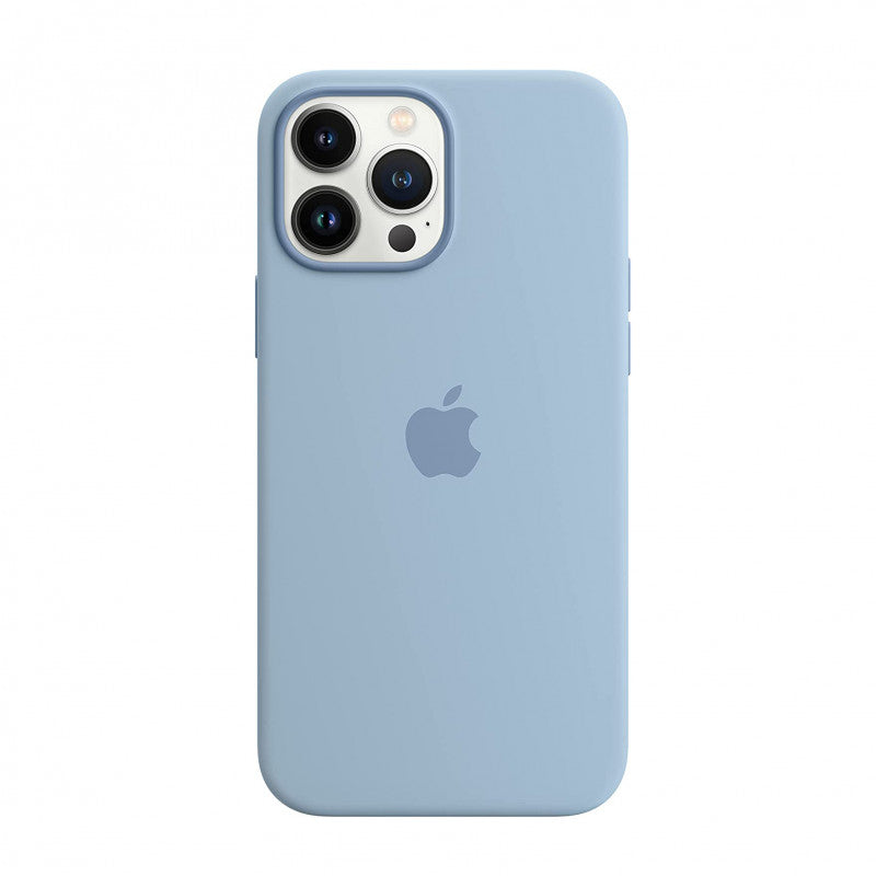 Apple Silicone Case iPhone 12 Light Blue