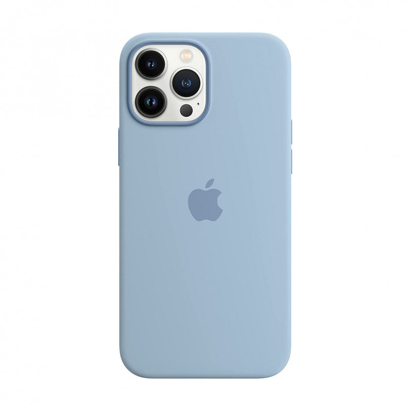Apple Silicone Case iPhone 15 Pro Max Light Blue