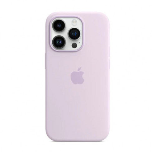 Apple Silicone Case iPhone 15 Pro Max Light Purple