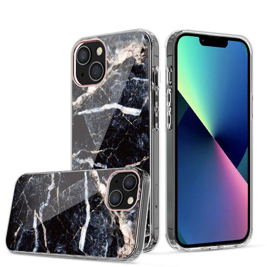 Clear Graphic Case (MARBLE) for iPhone 13 iPhone 14