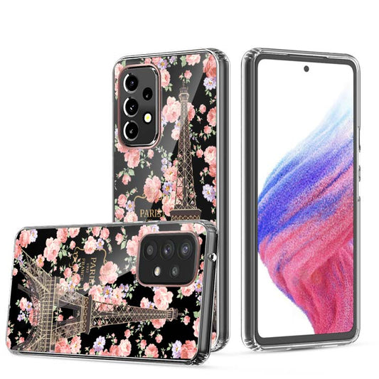 Clear Graphic Case (EIFFEL TOWER) for Samsung A53