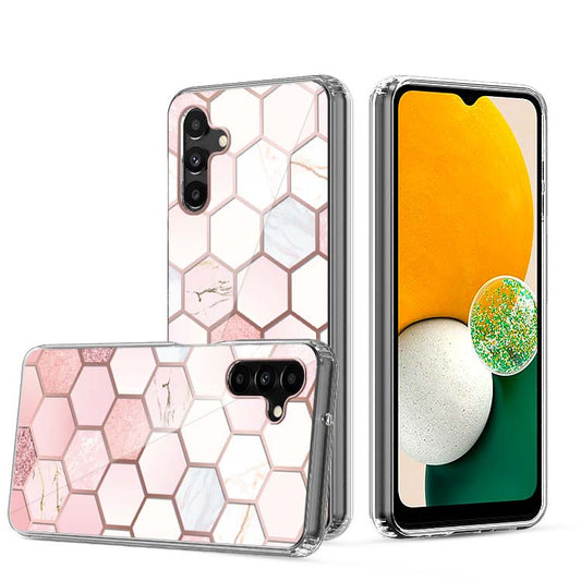 Clear Graphic Case (Honey Comb) for Samsung A13