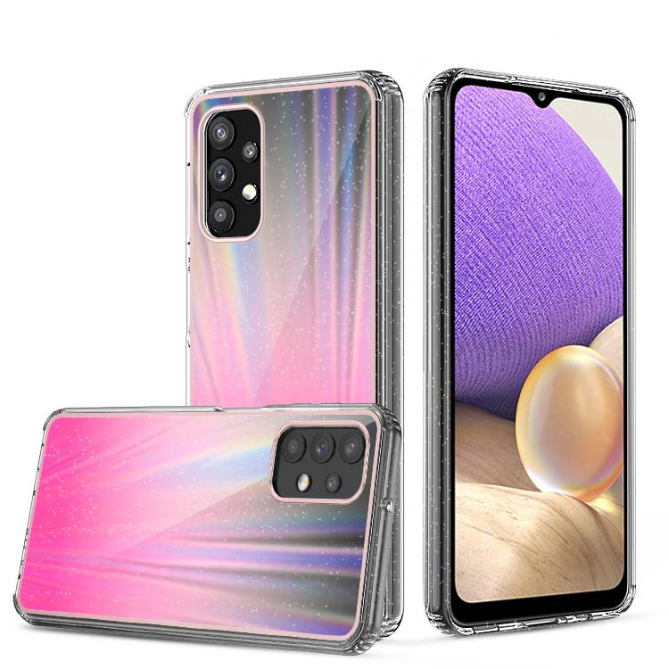 Clear Graphic Case (Multi Sparkle) for Samsung A32 5G