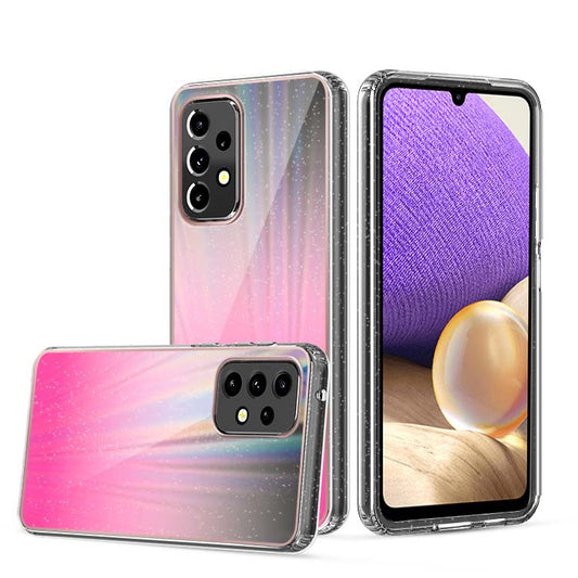 Clear Graphic Case (Multi Sparkle) for Samsung A33