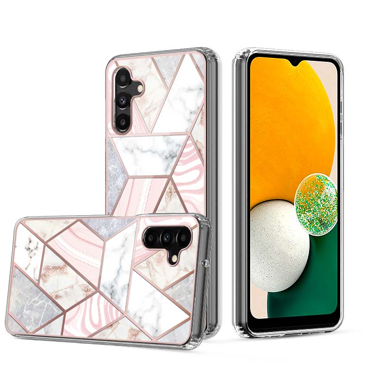 Clear Graphic Case (ZIGZAG MARBLE) for Samsung A13