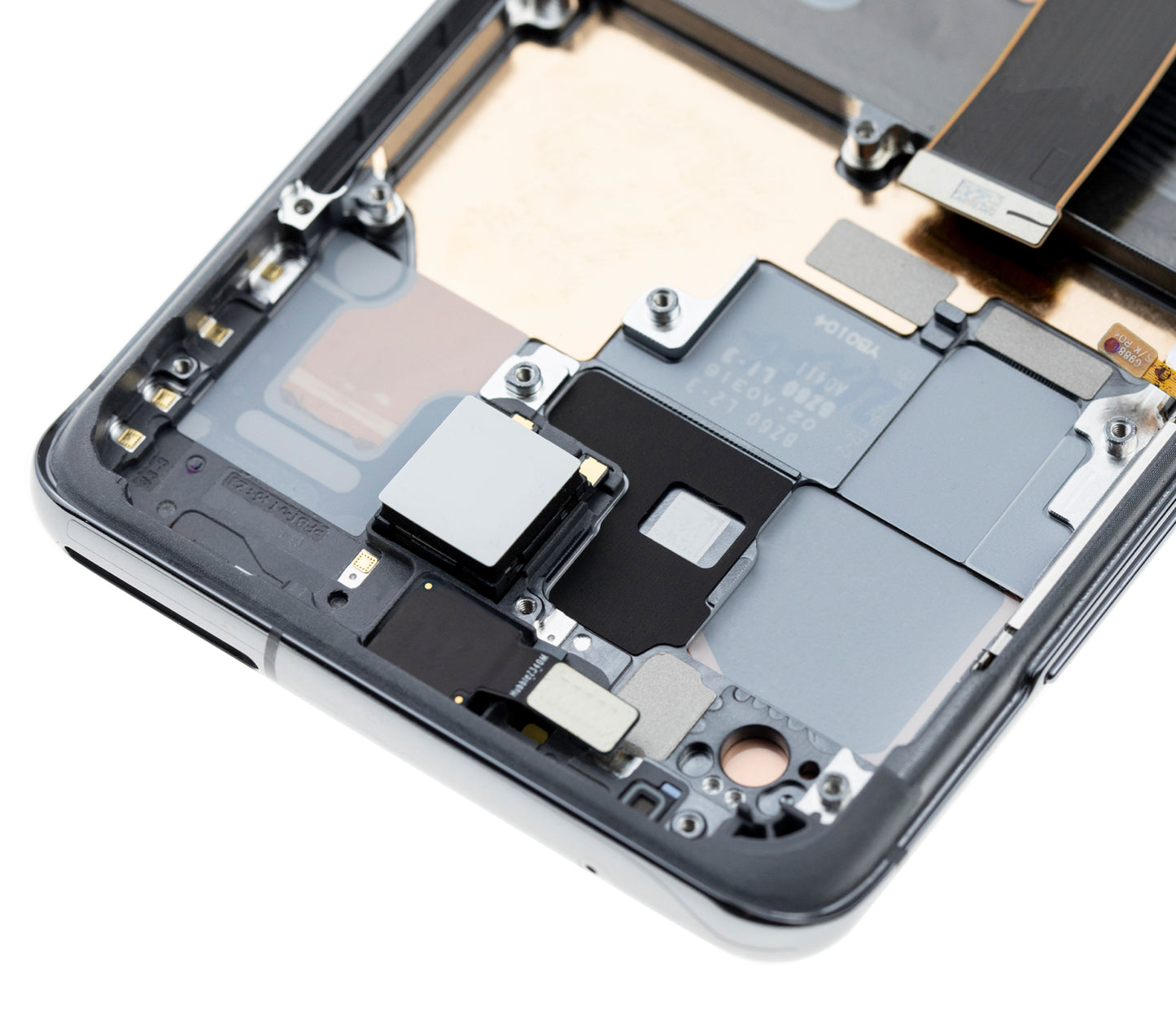 OLED Assembly With Frame For Samsung Galaxy S20 Ultra 5G (Refurbished) (Cosmic Gray)