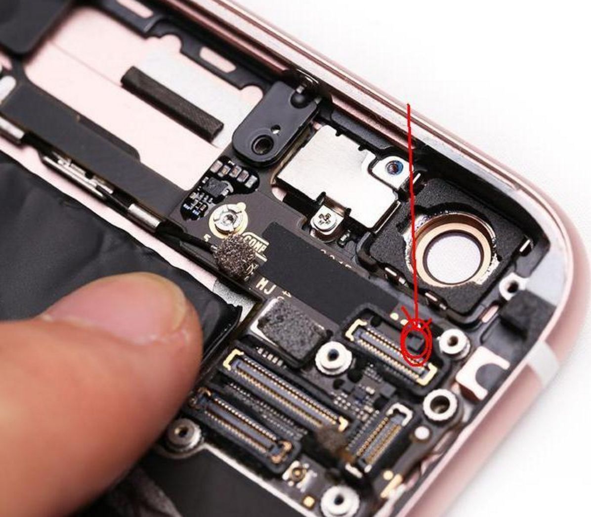 Camera LDO IC For iPhone 5S / 6 / 6 Plus / 7 / 7 Plus (U210 U2301 U2501: LP5907UVX: 4 Pins)
