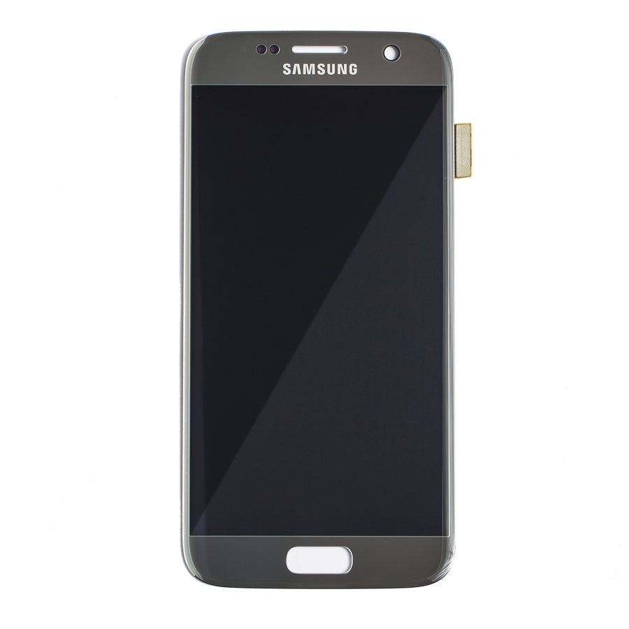 OLED Assembly Without Frame For Samsung Galaxy S7 (Service Pack) (Silver Titanium)