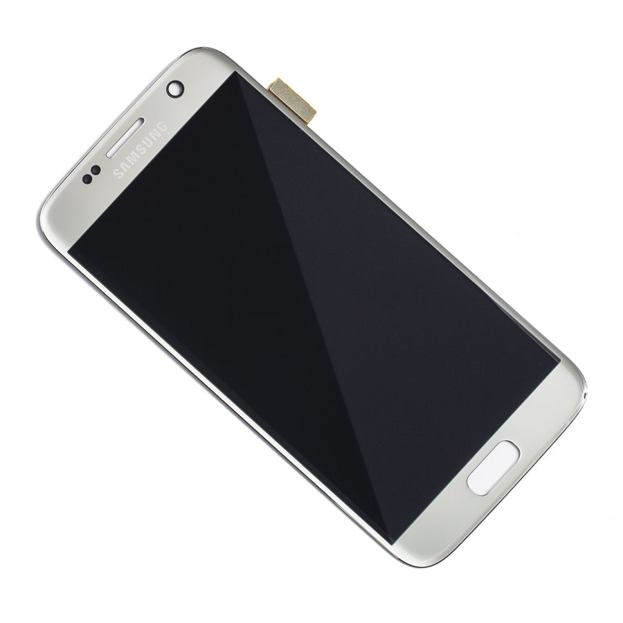 OLED Assembly Without Frame For Samsung Galaxy S7 (Service Pack) (Silver Titanium)