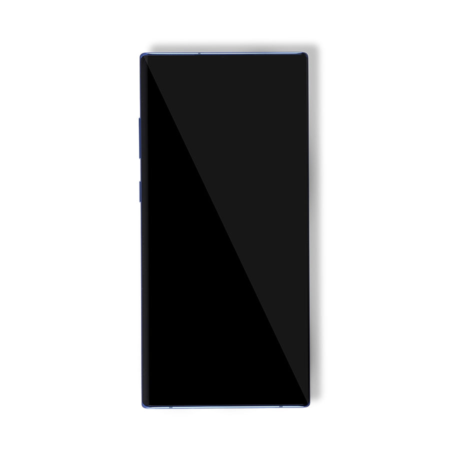 OLED Assembly With Frame For Samsung Galaxy Note 10 Plus / 5G (Service Pack) (Aura Blue)