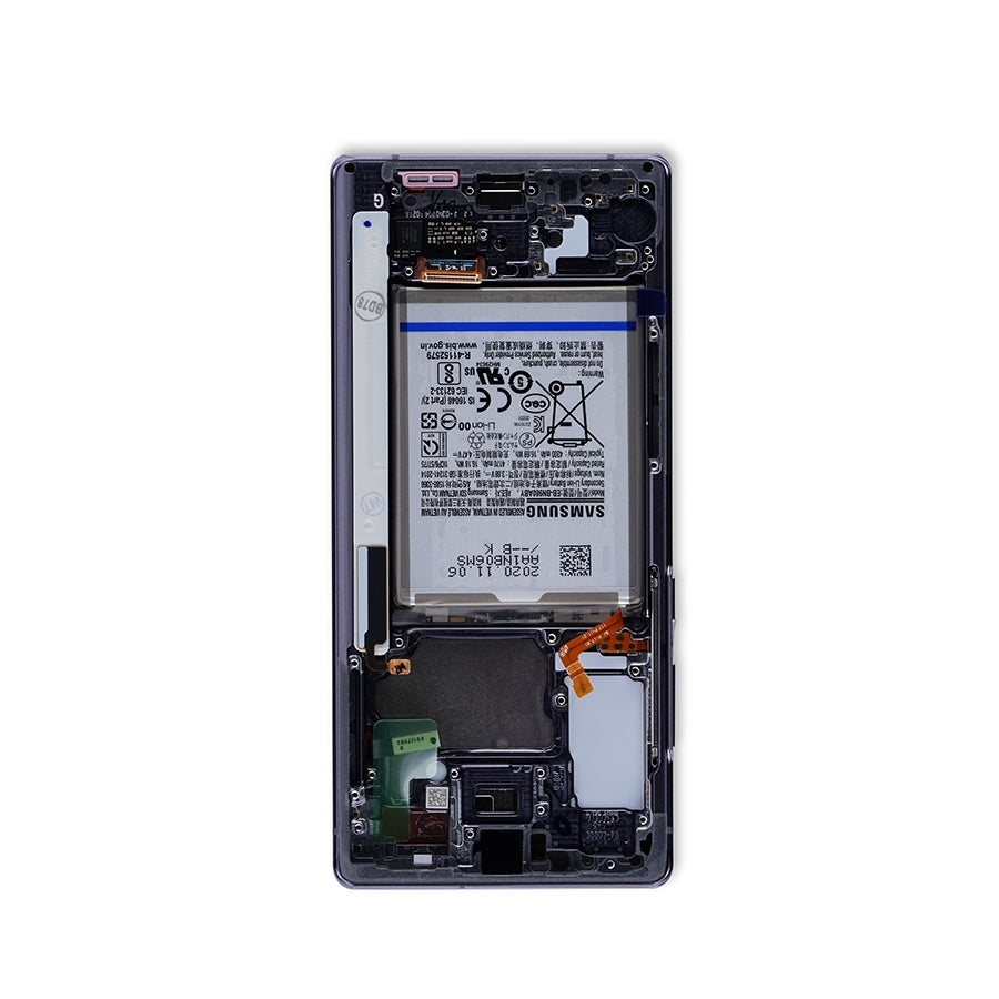 OLED Assembly With Frame For Samsung Galaxy Note 20 5G (Service Pack) (Mystic Gray)