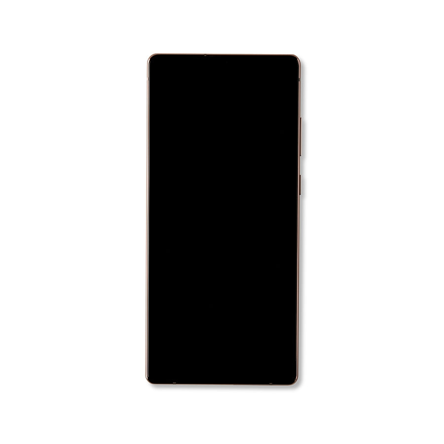 OLED Assembly With Frame For Samsung Galaxy Note 20 5G (Service Pack) (Mystic Bronze)