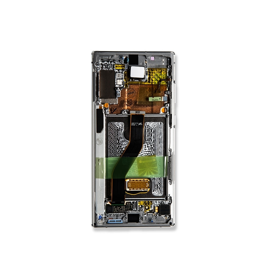 OLED Assembly With Frame For Samsung Galaxy Note 10 Plus / 5G (Service Pack) (Aura White)