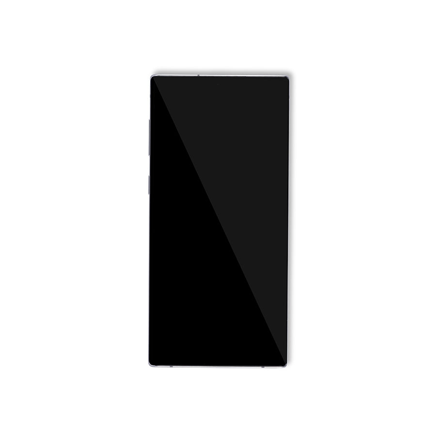 OLED Assembly With Frame For Samsung Galaxy Note 10 (Service Pack) (Aura White)
