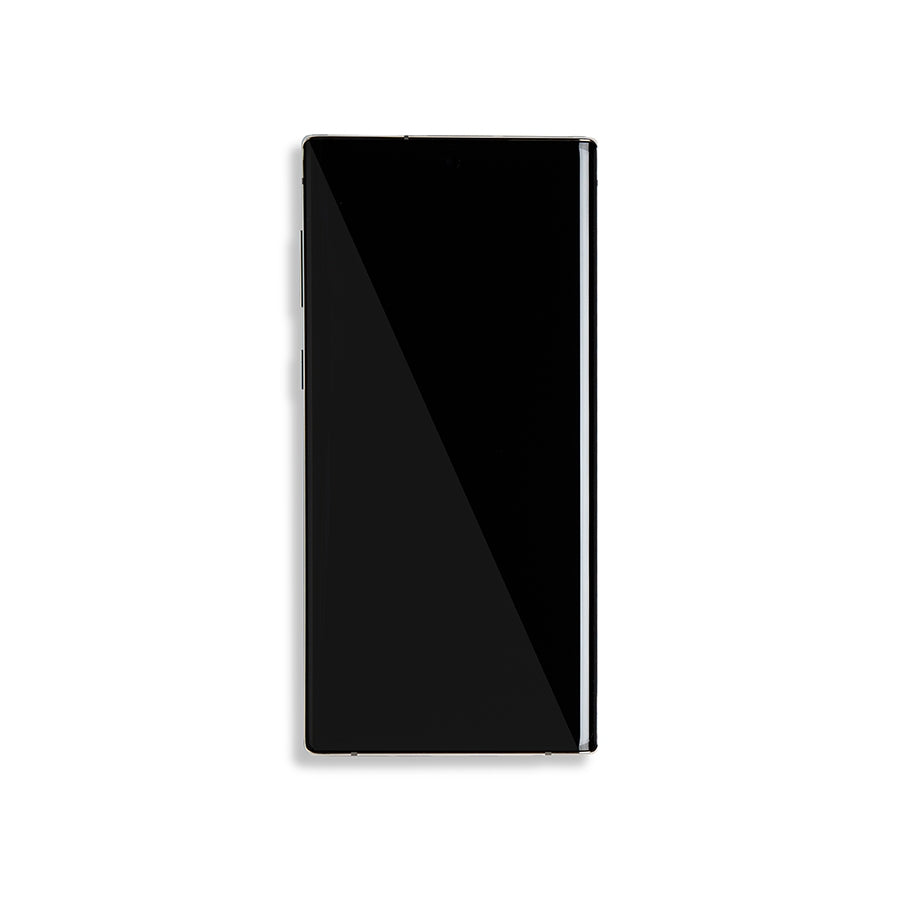 OLED Assembly With Frame For Samsung Galaxy Note 10 (Service Pack) (Aura White)