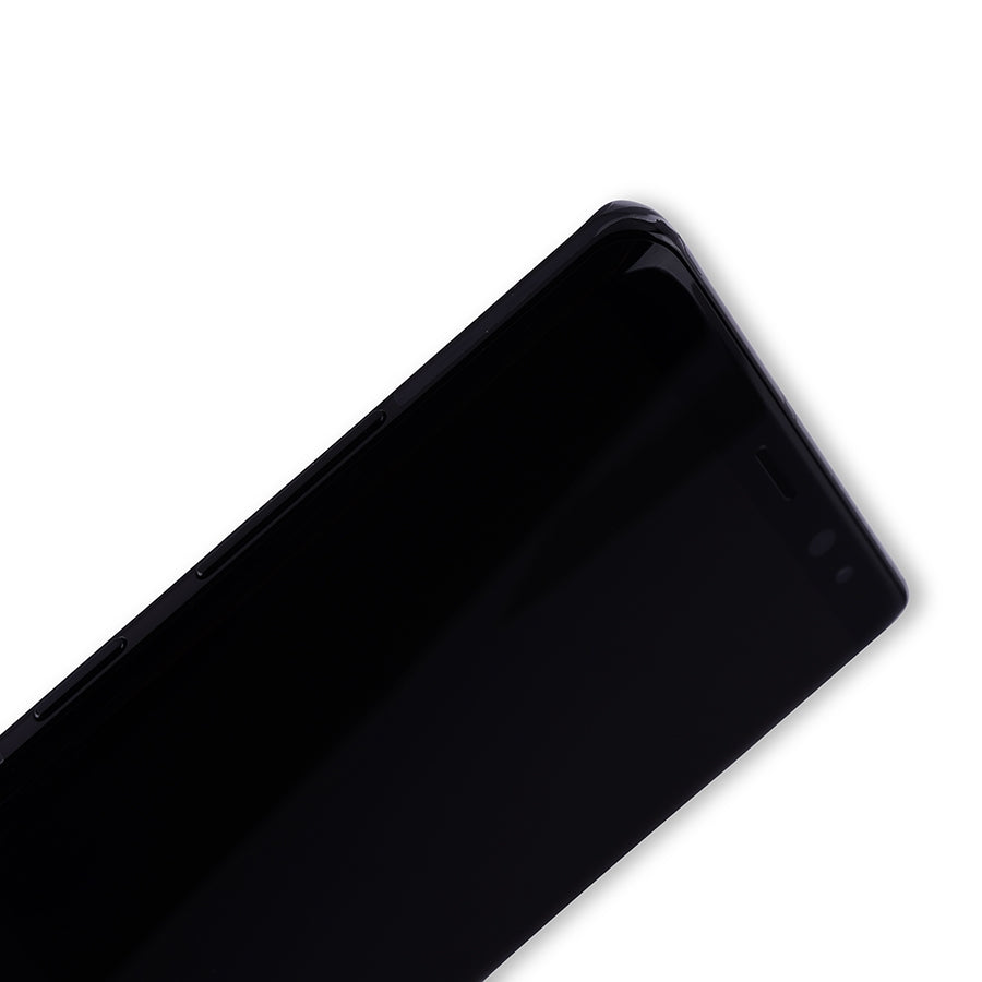 OLED Assembly With Frame For Samsung Galaxy Note 8 (Service Pack) (Midnight Black)
