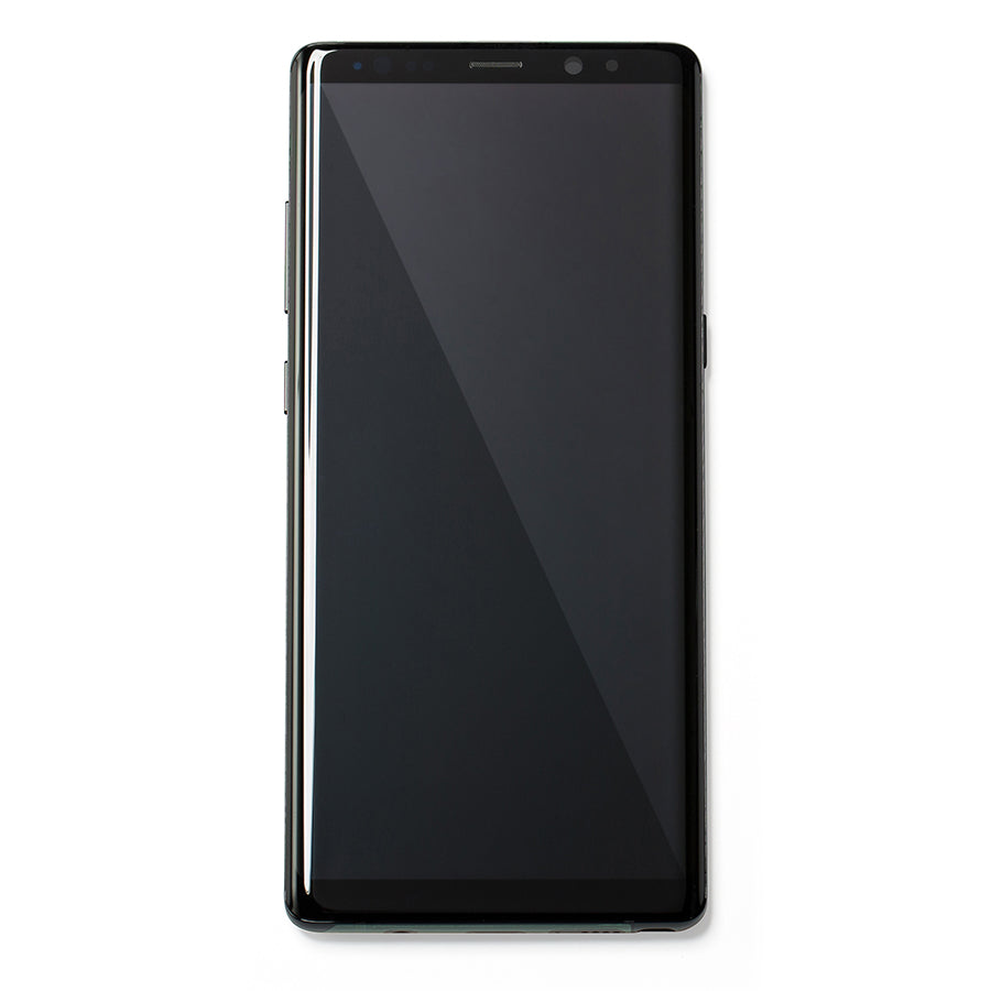 OLED Assembly With Frame For Samsung Galaxy Note 8 (Service Pack) (Midnight Black)