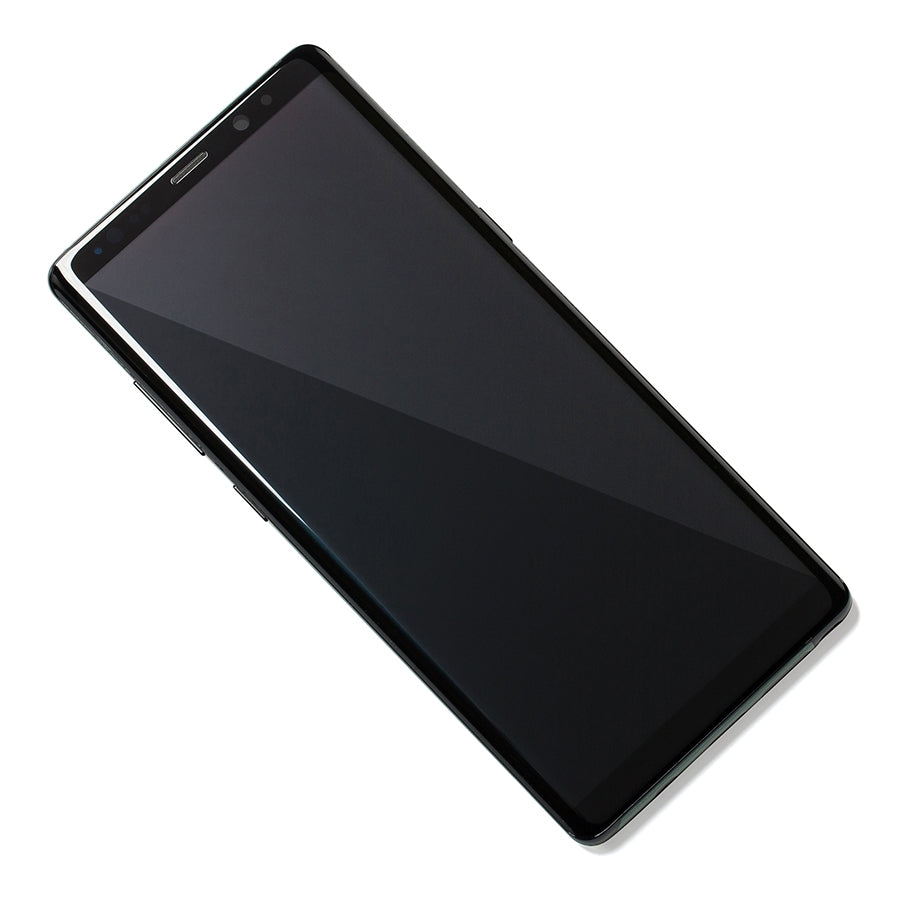 OLED Assembly With Frame For Samsung Galaxy Note 8 (Service Pack) (Midnight Black)