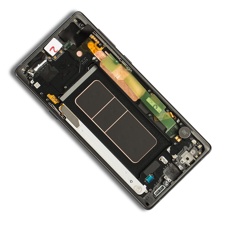 OLED Assembly With Frame For Samsung Galaxy Note 9 (Service Pack) (Midnight Black)
