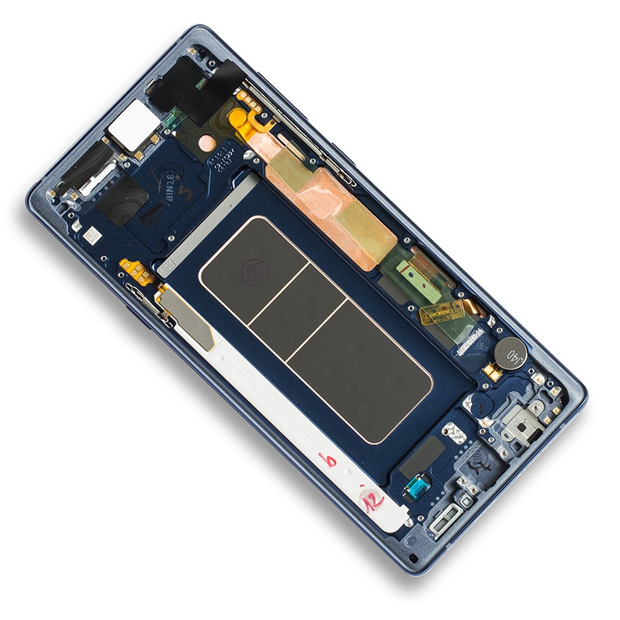OLED Assembly With Frame For Samsung Galaxy Note 9 (Service Pack) (Ocean Blue)