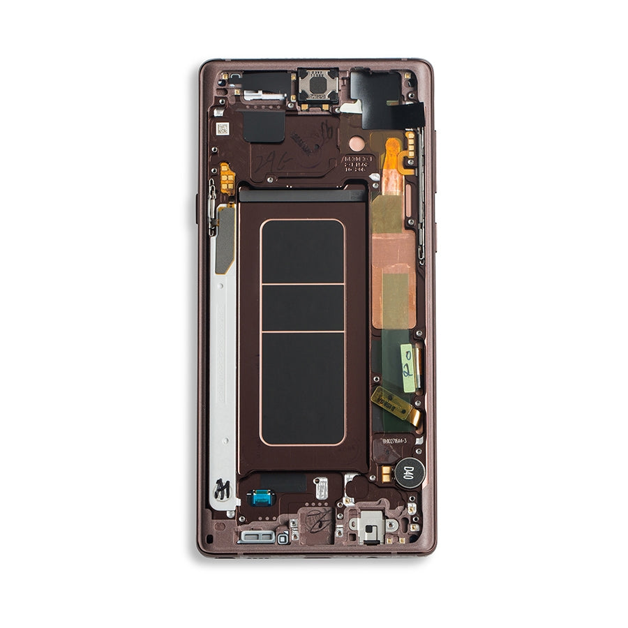 OLED Assembly With Frame For Samsung Galaxy Note 9 (Service Pack) (Metallic Copper)