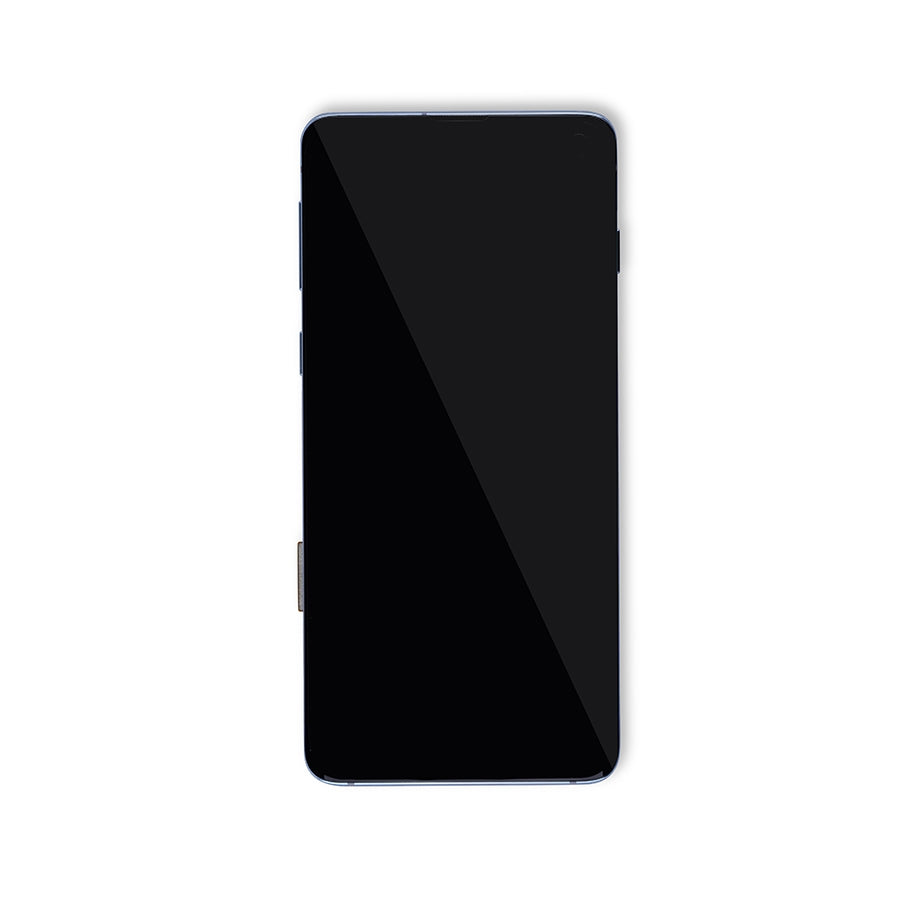 OLED Assembly With Frame For Samsung Galaxy S10 (Service Pack) (Prism Blue)