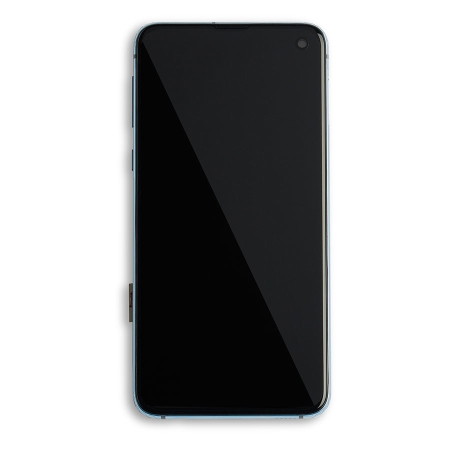 OLED Assembly With Frame For Samsung Galaxy S10E (Service Pack) (Prism Blue)