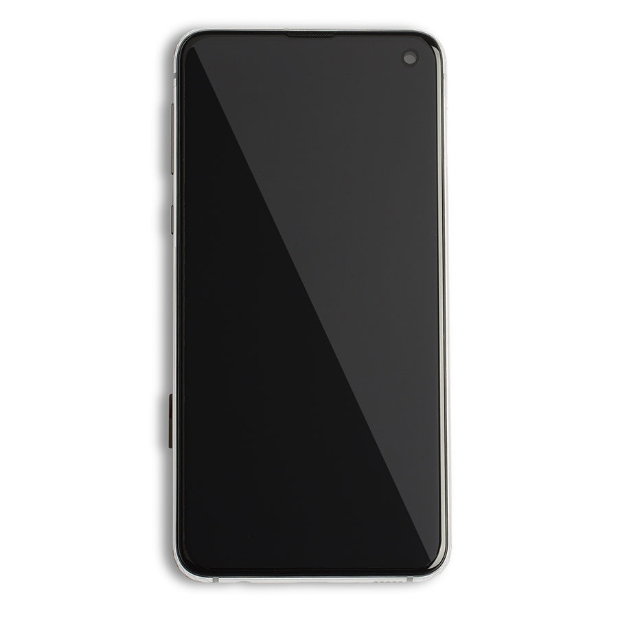 OLED Assembly With Frame For Samsung Galaxy S10E (Service Pack) (Prism White)