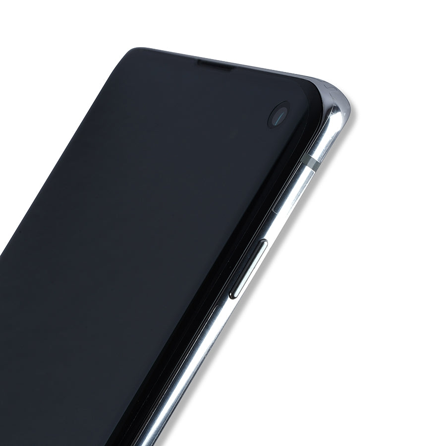 OLED Assembly With Frame For Samsung Galaxy S10 (Service Pack) (Prism White)