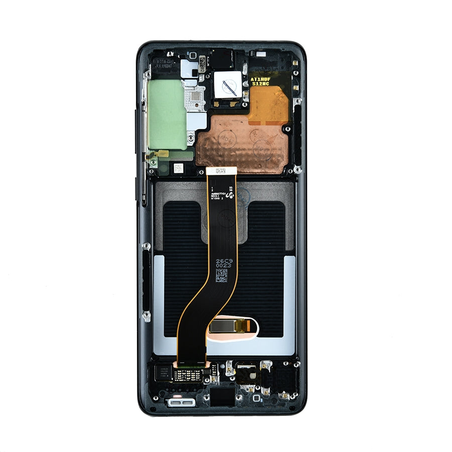 OLED Assembly With Frame For Samsung Galaxy S20 Plus 5G (Service Pack) (Cosmic Black)