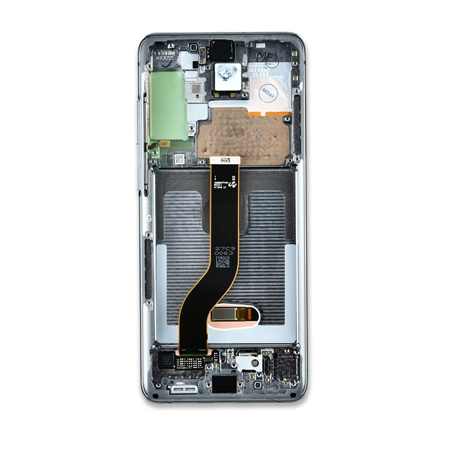 OLED Assembly With Frame For Samsung Galaxy S20 Plus 5G (Service Pack) (Cosmic Gray)